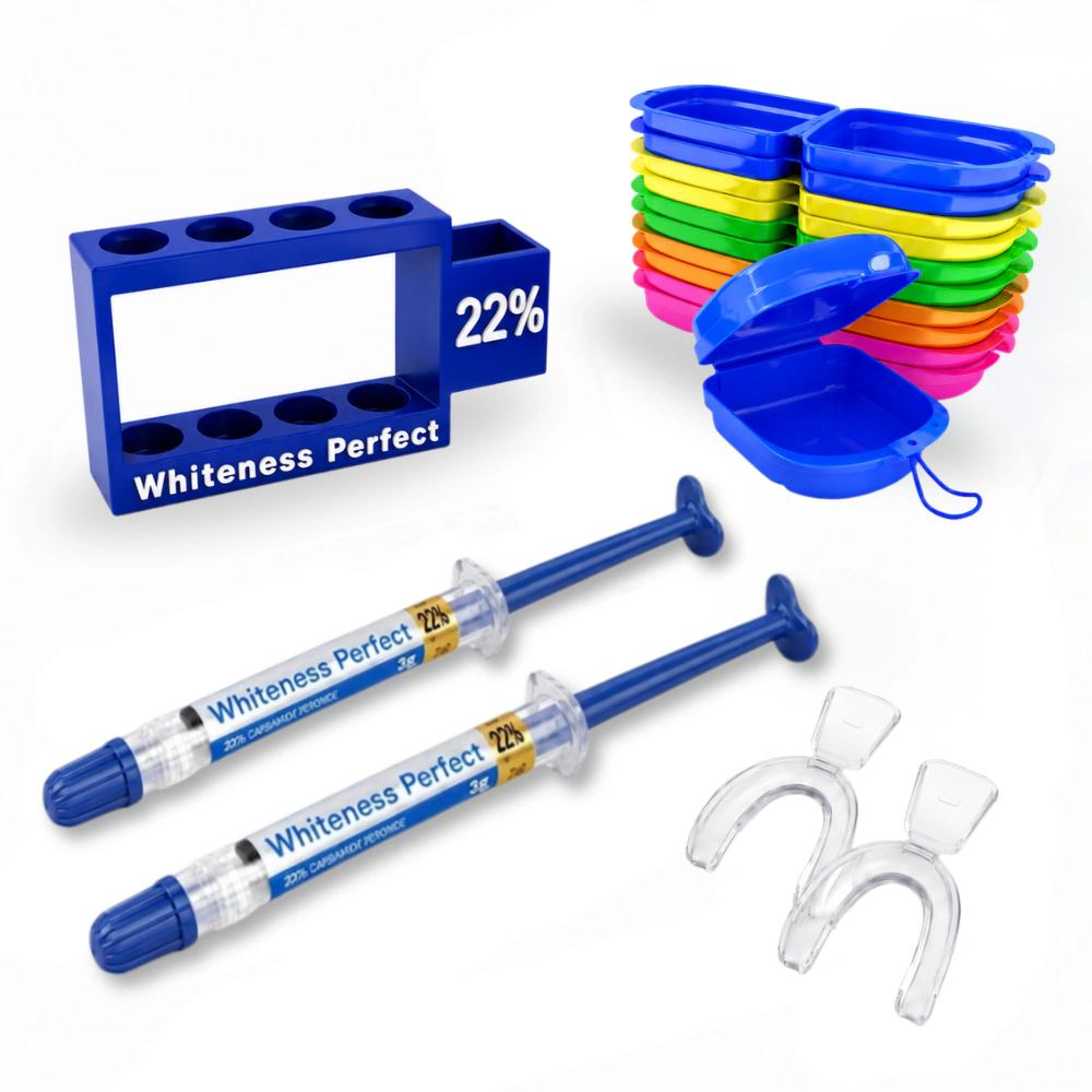 Whiteness Perfect 22% – 2 seringas + 1 par de moldeiras