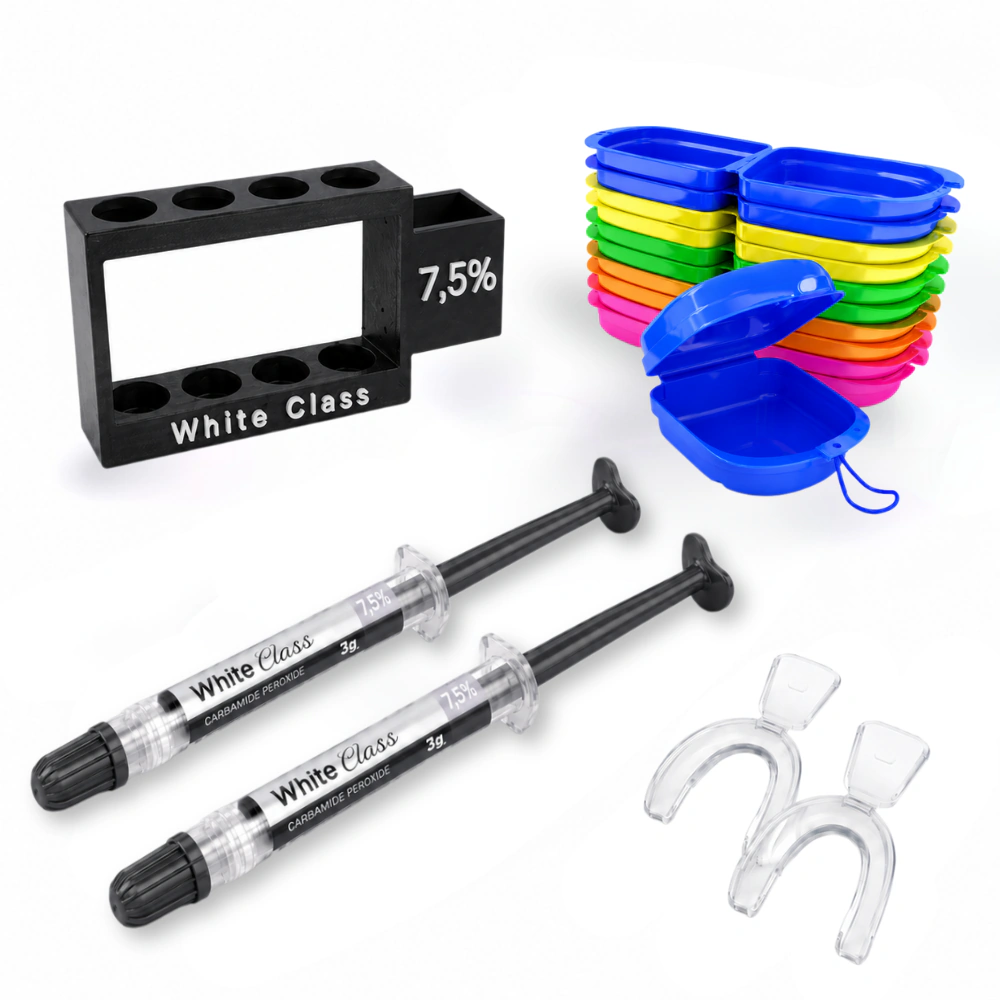White Class 7,5% – 2 seringas + 1 par de moldeiras