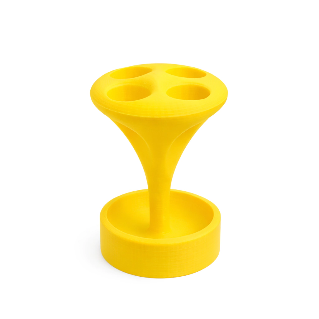 Suportes para Seringas de Clareador e Escovas – Suporte de escovas - Amarelo