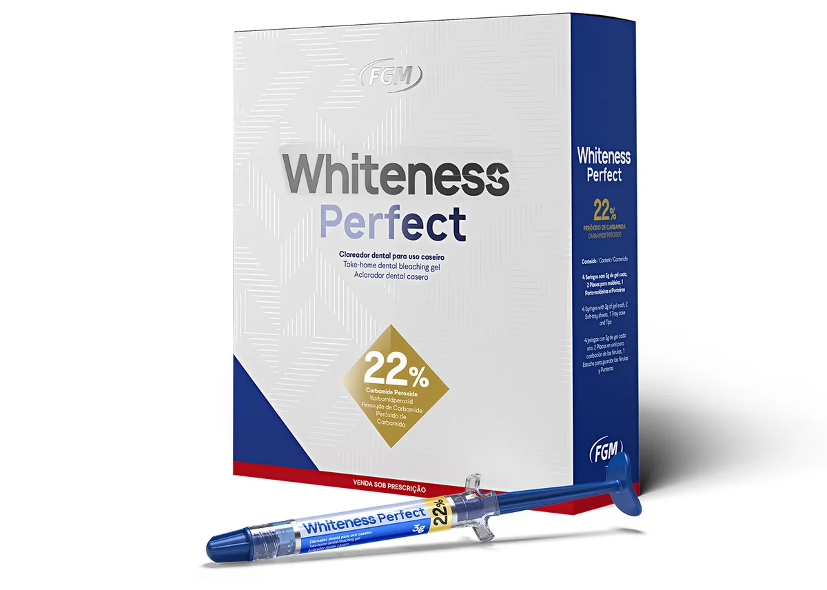 Whiteness Perfect 22%: Clareamento Dental Eficiente e Seguro