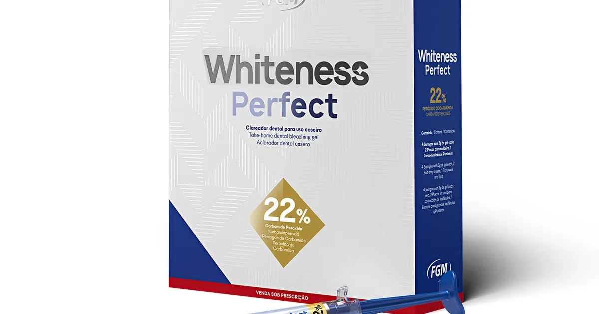 Whiteness Perfect 22%: Clareamento Dental Eficiente e Seguro