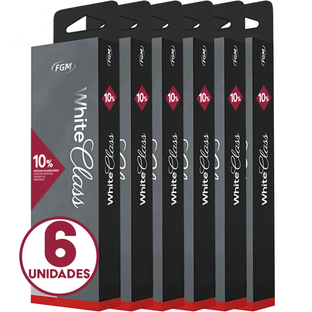 Clareador Dental White Class 10% FGM – 6 seringas